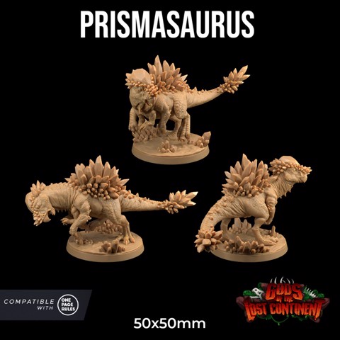 Image of Prismasaurus | PRESUPPORTED | Gods of the Lost Continent