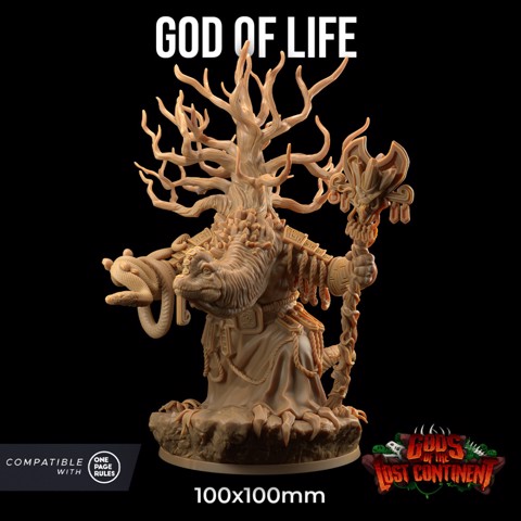 Image of God of Life  | PRESUPPORTED | Gods of the Lost Continent