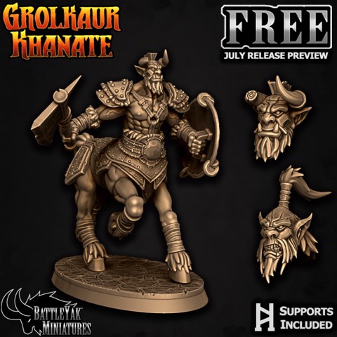 Image of Grolkaur Khanate Free Files - July Release Preview