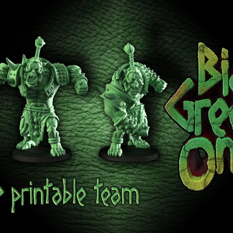 Image of Big Green Ones Complete team