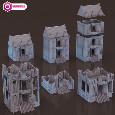 Image of Modular Steampunk Mansion