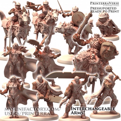 Image of 022 FANTASIA Berserker Fantasy Knights Undead and Holy Gutsy Armored and Horse Rider Female Knight