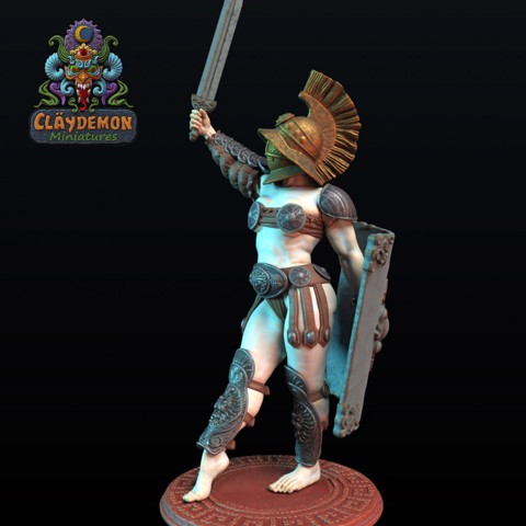 Image of Vitruvia the Gladiatrix - armored version