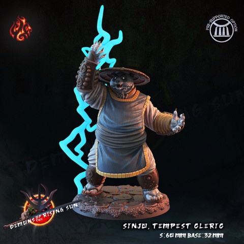 Image of Sinjo, Tempest Cleric