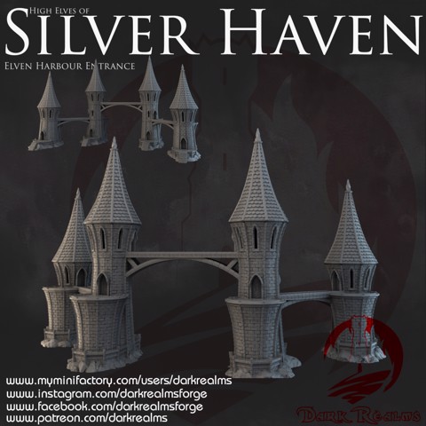Image of Dark Realms - Silver Haven - Harbour Entrance