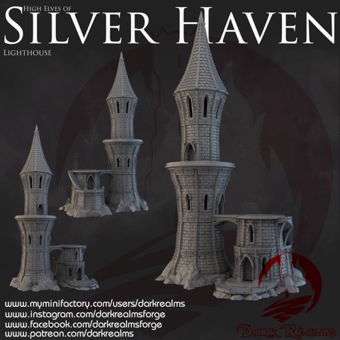 Image of Dark Realms - Silver Haven - Lighthouse