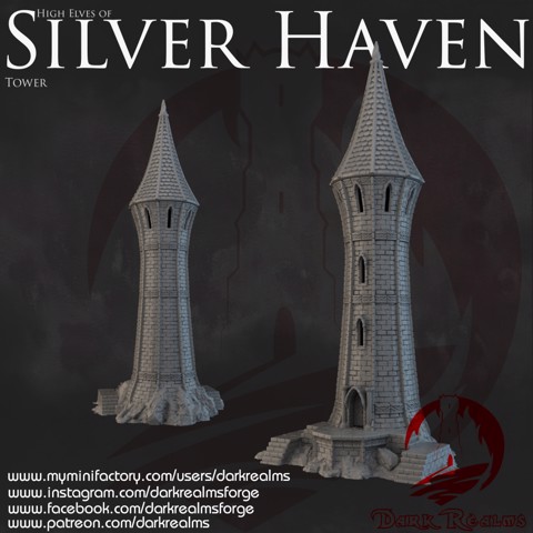 Image of Dark Realms - Silver Haven - Tower