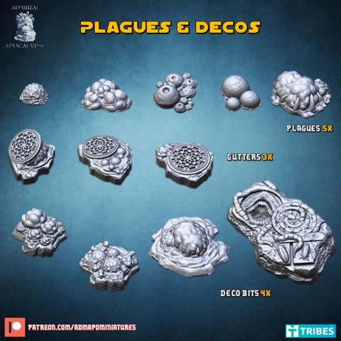 Image of Plagues and Decos (pre-supported)
