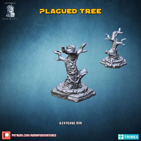 Image of Plagued Tree (pre-supported)