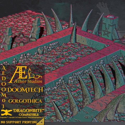 Image of AEDOOM03 - Golgothica