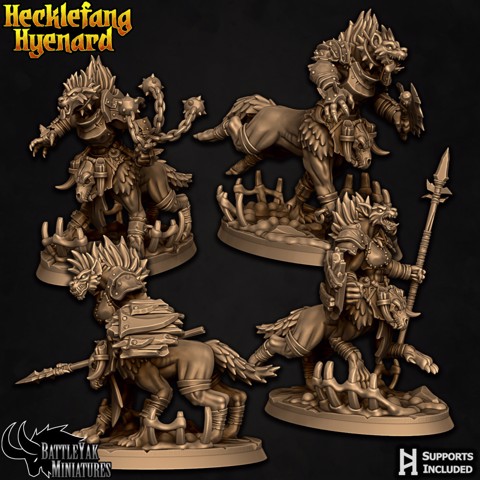 Image of Beastcackle Hyenataur Pack