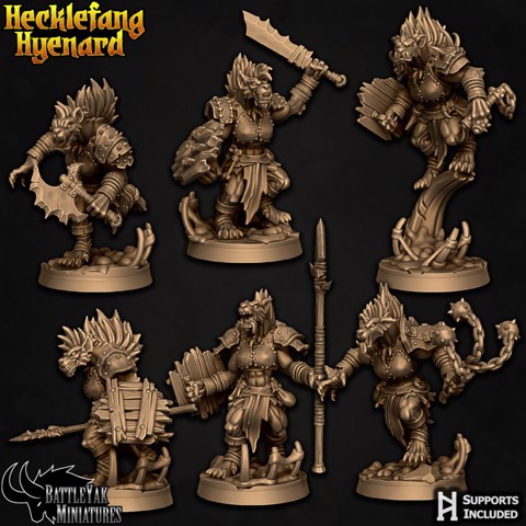 Image of Hecklefang Warrior Pack