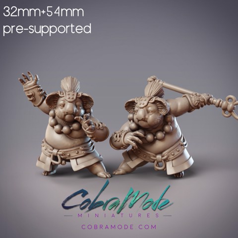 Image of Koalafolk Warriors 2 Pack - Gulamany Nisturu (Pre-supported)