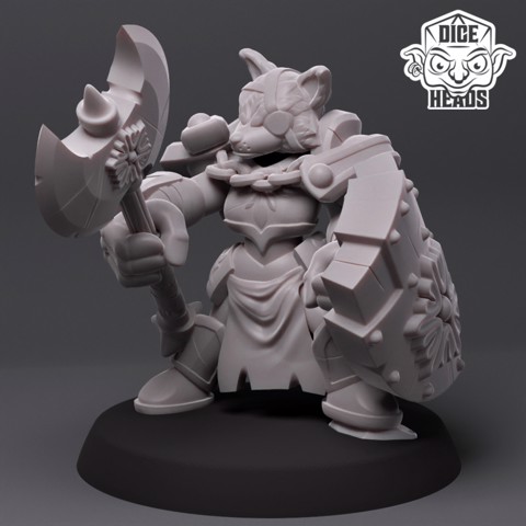 Image of Fox Hero (30mm) (pre-supported included)