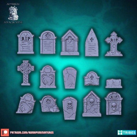 Image of Gravestones (pre-supported)