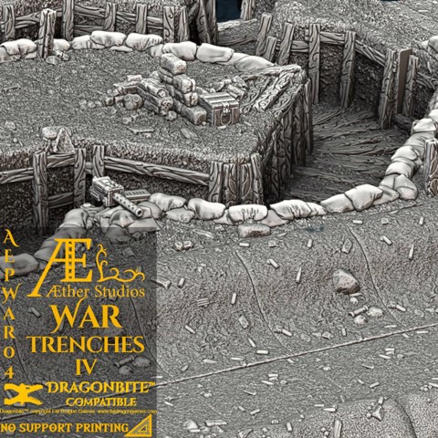 Image of AEPWAR04 - War Trenches IV