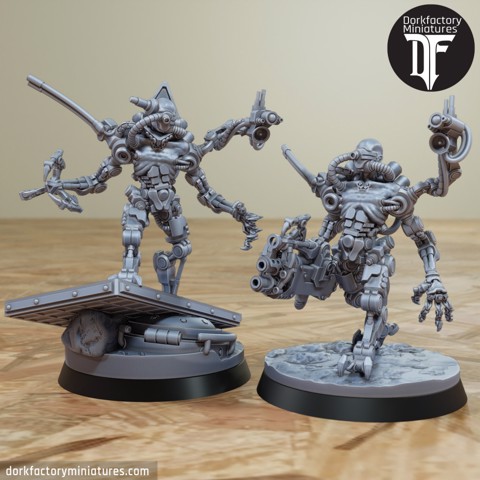 Image of Unseen Executioners | murderbot cyborg assassins