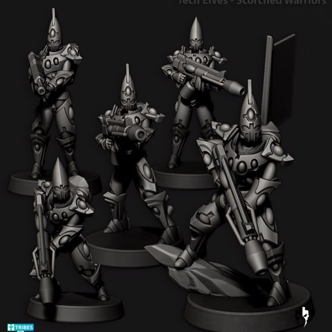 Image of Tech Elves - Scorched Warriors