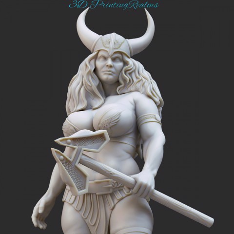 Image of Dwarf lady Warrior
