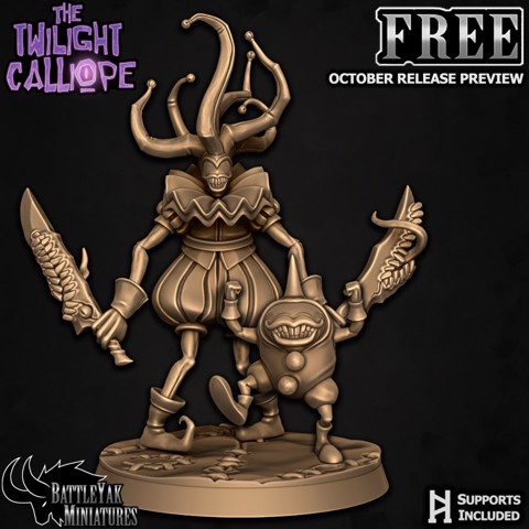 Image of Twilight Calliope Free Files - October Release Preview