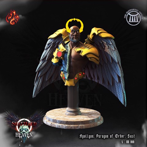 Image of Apollyon, Paragon of Order, Bust Version