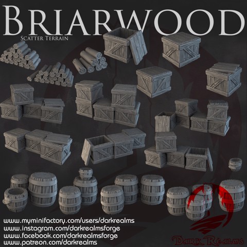 Image of Dark Realms - Briarwood - Scatter Terrain
