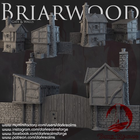 Image of Dark Realms - Briarwood - Gate House