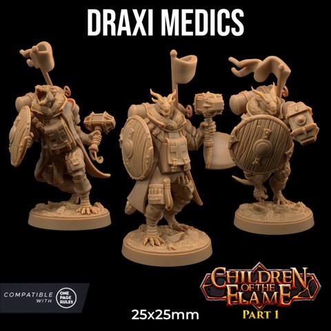 Image of Draxi Medics | PRESUPPORTED | Children of the Flame Part. 1