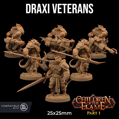 Image of Draxi Veterans | PRESUPPORTED | Children of the Flame Part. 1