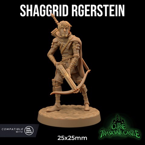 Image of Shaggrid Rgerstein| PRESUPPORTED | The Curse of Traskvale Castle