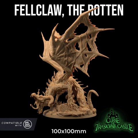 Image of Fellclaw, The Rotten | PRESUPPORTED | The Curse of Traskvale Castle
