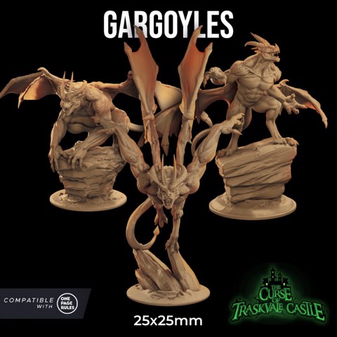 Image of Gargoyles | PRESUPPORTED | The Curse of Traskvale Castle