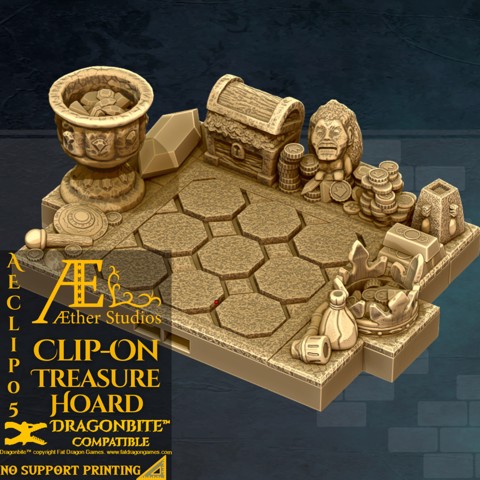 Image of AECLIP05 – Clip On Treasure Hoard