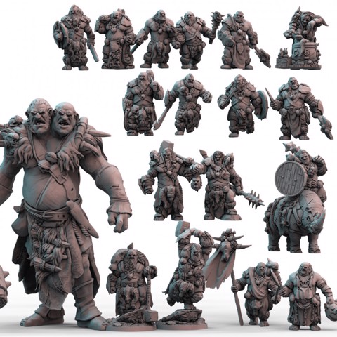 Image of Ogres January: 2022 (pre-supported)
