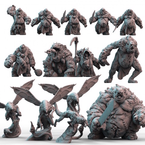 Image of Plague Ogres October: 2021 (pre-supported)