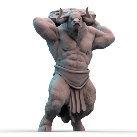 Image of Bull Ogre Brute (pre-supported)
