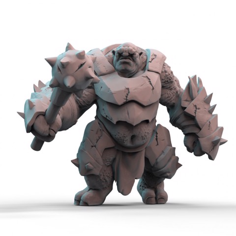 Image of Armoured Cave Troll (pre-supported)