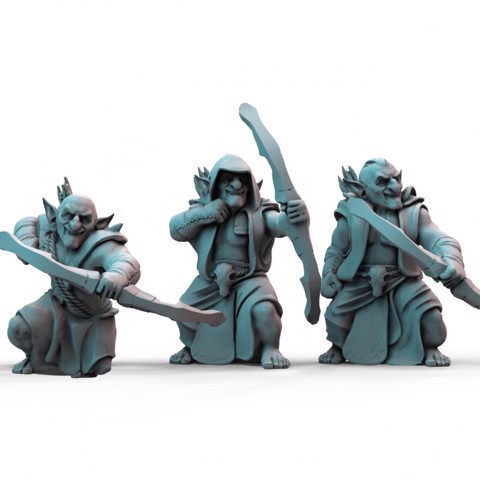 Image of Goblin Archers (pre-supported)