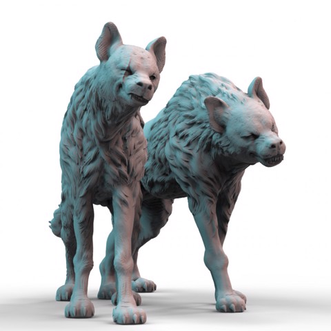 Image of Hyenas (pre-supported)