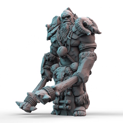 Image of Orc War Chief (pre-supported)
