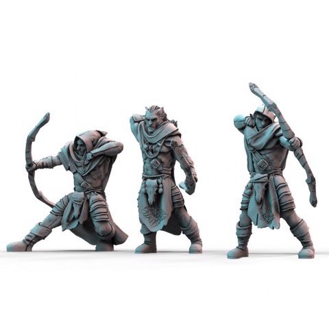 Image of Elf Archers (M) (pre-supported)
