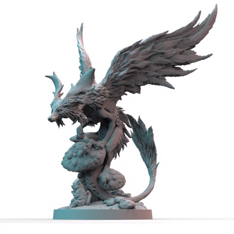 Image of Fae Dragon (pre-supported)