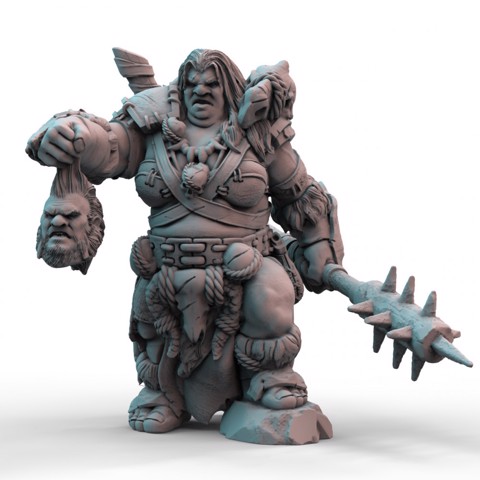 Image of Ogre Female War Boss (pre-supported)