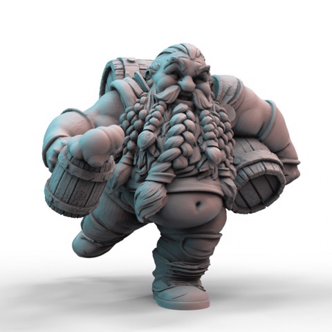 Image of Dwarf Brewmaster (pre-supported)