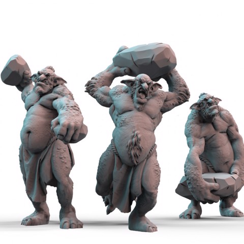 Image of Goblin Trolls (pre-supported)