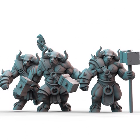 Image of Minotaurs (pre-supported)