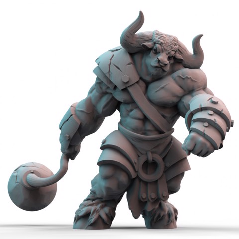 Image of Minotaur Brute 1 (pre-supported)