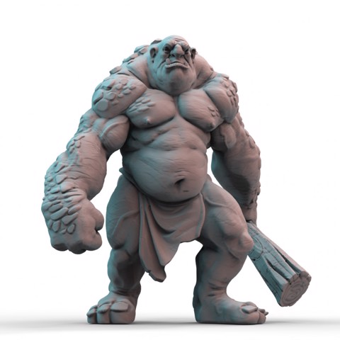Image of Stone Troll (pre-supported)