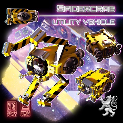 Image of Spidercrab 28mm Space Utility Vehicle