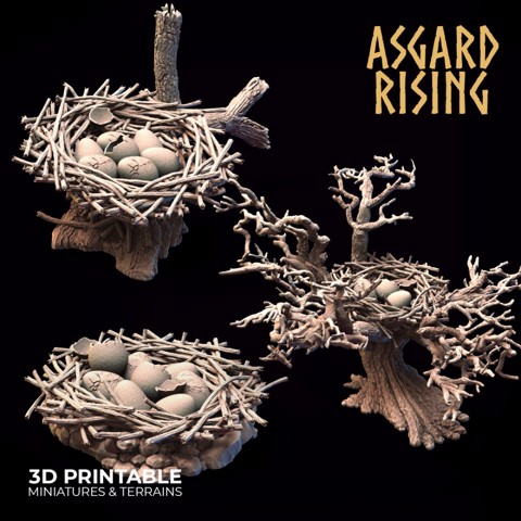 Image of Giant Bird Nests /Modular/ /Terrain/ /Pre-supported/